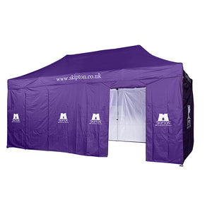 6m x 3m Classic Marquee (Roof, Valance & 3 Walls)